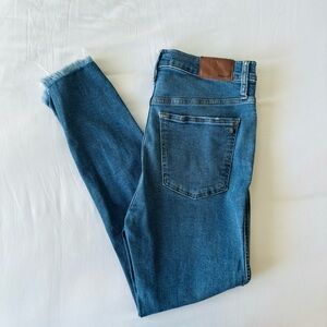 Madewell 10” High Rise Skinny Jeans - size 29